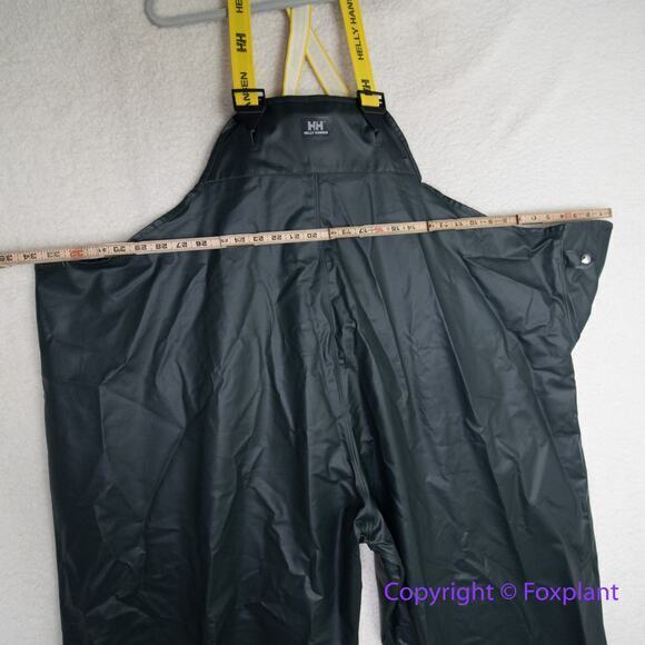 New! Helly Hansen X Large Mens Bibs Rain Pants, P400 in dark green , size 5XL - Picture 5 of 16